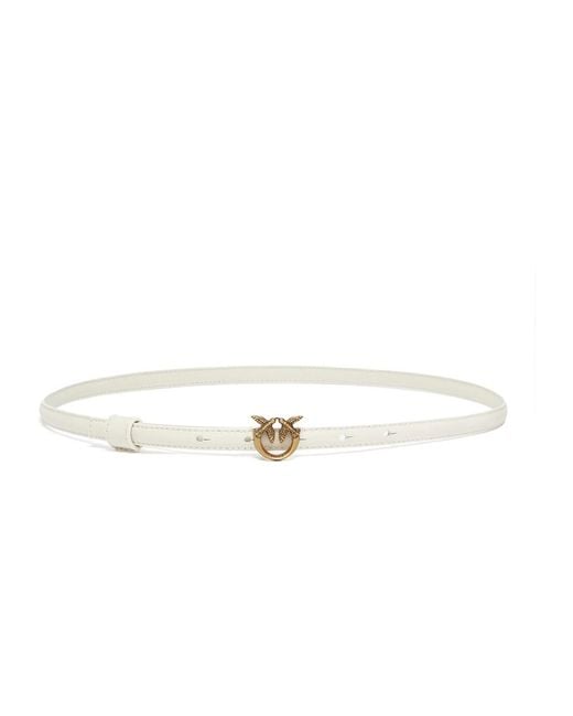 Pinko Metallic Belts