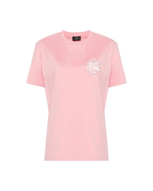 Etro Pink T-Shirts