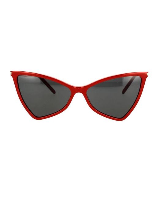 Saint Laurent Red Ikonoische sonnenbrille sl 475 jerry