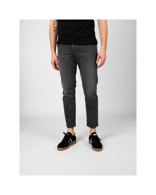 DIESEL Jeans ,Zwart ,Moderne Regular Fit Stijlvolle Jeans in het Gray voor heren