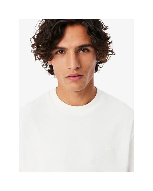 Lacoste White T-Shirts for men