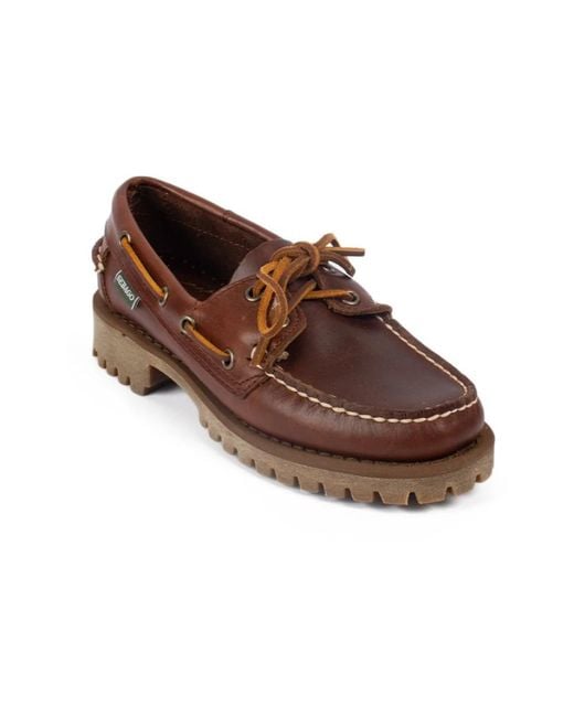 Sebago Brown Sailor Shoes