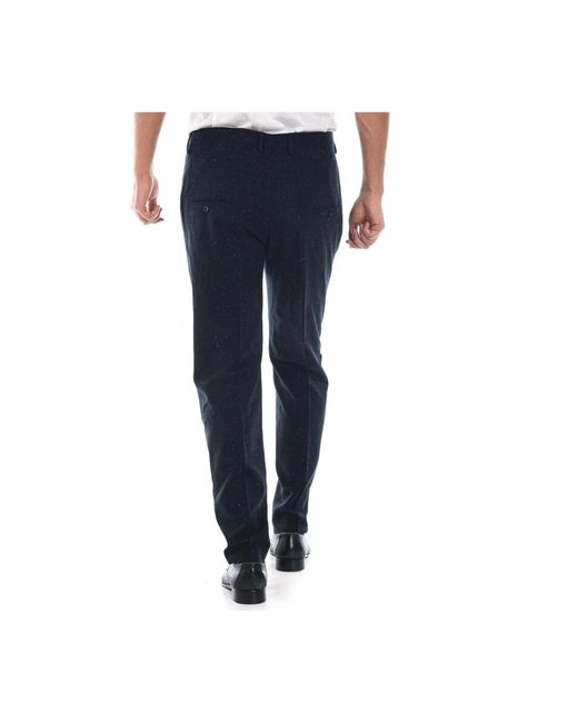 Daniele Alessandrini Blue Suit Trousers for men