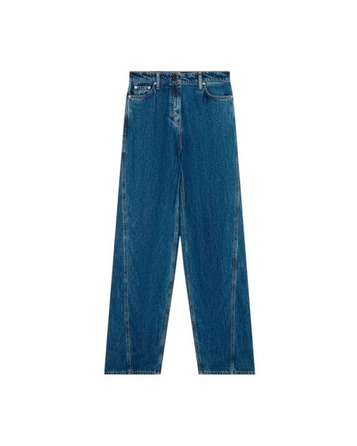 IRO Jeans ,Blauw ,Joris Fluid Jeans in het Blue
