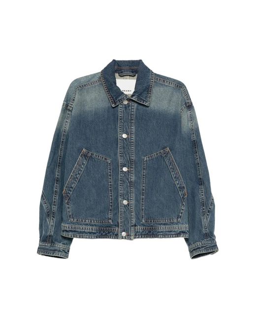Isabel Marant Blue Denim Jackets for men