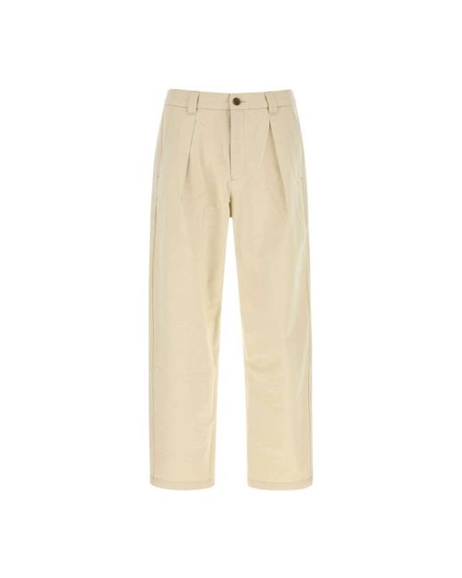 A.P.C. Natural Wide Trousers for men