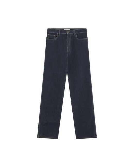Miu Miu Blue Straight Jeans