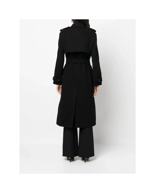 Chloé Black Double-Breasted Coats