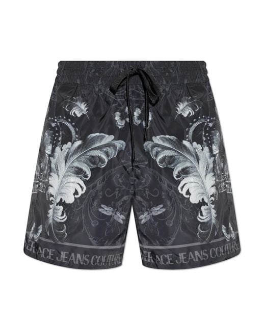 Versace Jeans Couture Gray Casual Shorts for men