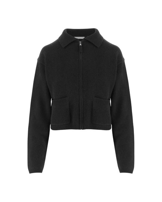 Allude Black Cashmere Knitwear