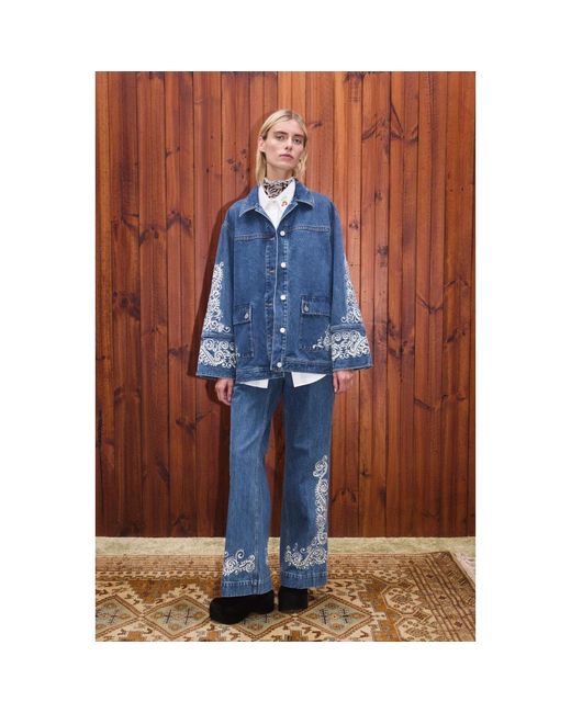 Denim Shirts ALÉMAIS de color Blue