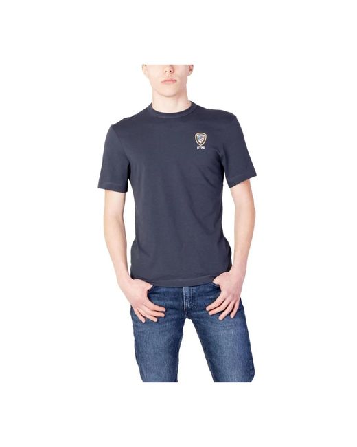 T-Shirts di Blauer in Blue da Uomo