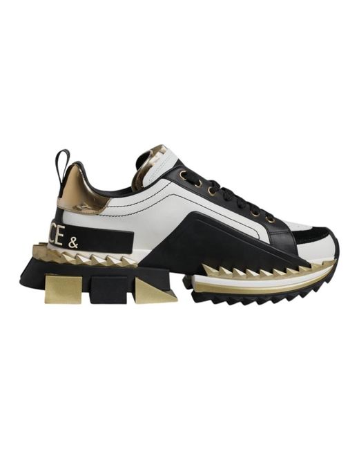 Dolce & Gabbana Super King Sneakers in Black für Herren