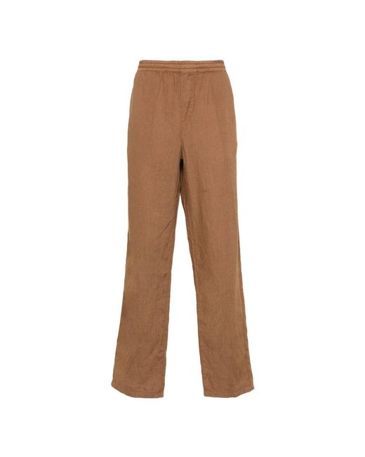 Aspesi Brown Wide Trousers for men