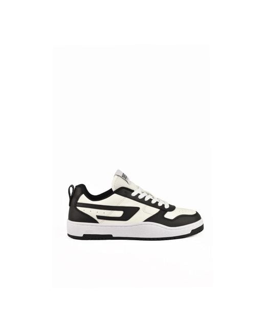 DIESEL Men's White Sneakers