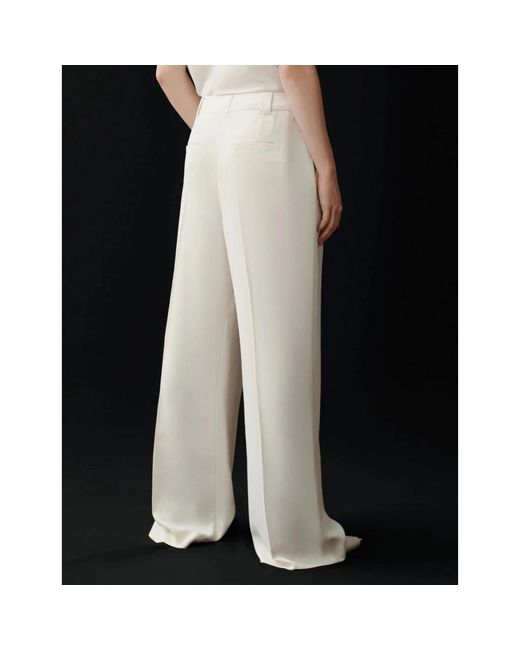 Marella Gray Wide Trousers