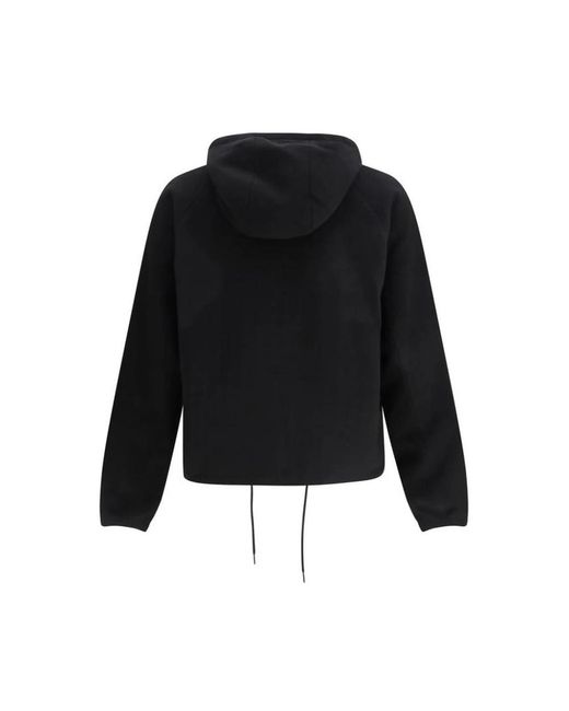Prada Jassen ,Zwart ,Polyester Polyester Shell Jas Met Ritssluiting in het Black voor heren