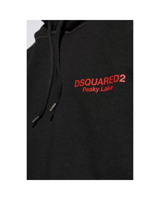 DSquared² Sweatshirt mit logo in Black für Herren