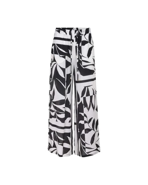 Max Mara Black Wide Trousers