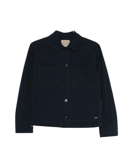 Woolrich Blue Denim Jackets