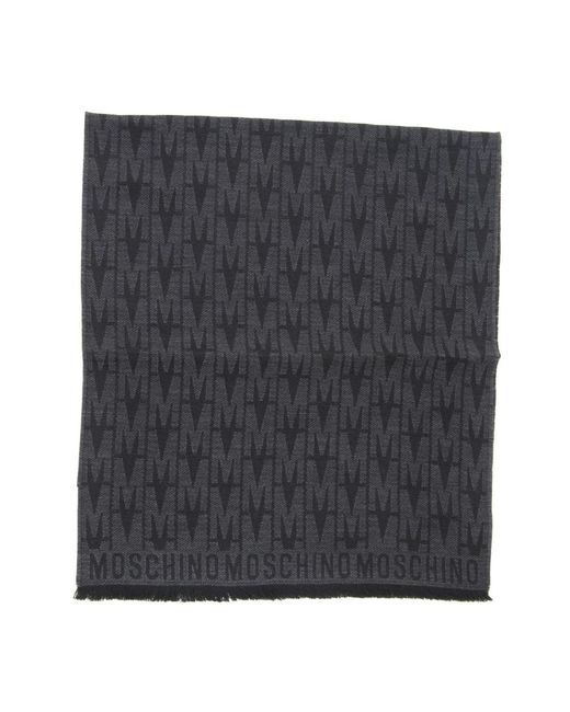 Moschino Winter Scarves in het Black voor heren