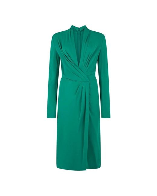 Alberta Ferretti Green Midi Dresses