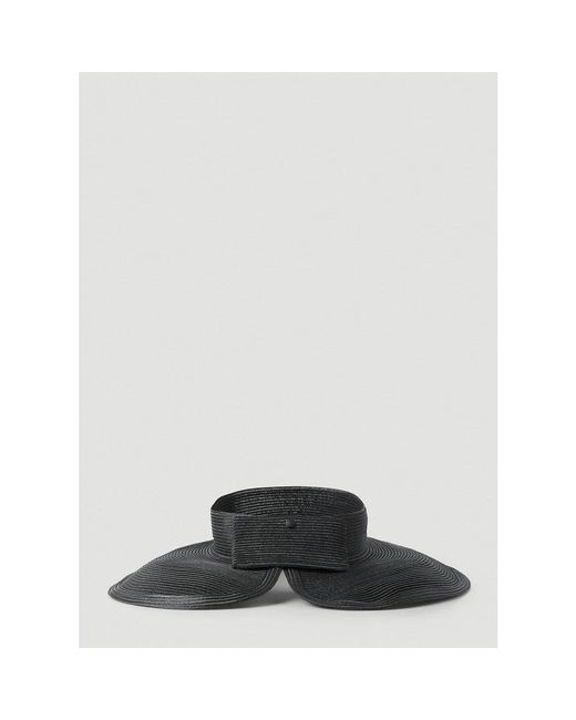 Flapper Palma Open Hat in het Black