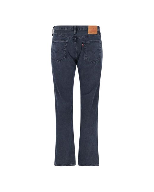 Levi's Jeans ,Blauw ,501 Original Stretch in het Blue voor heren