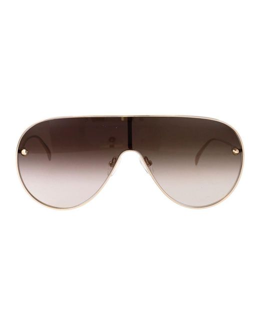 Alexander McQueen Brown Sunglasses