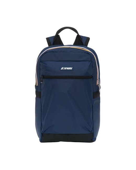 K-Way Blue Backpacks