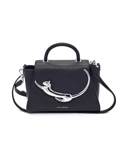 Karl Lagerfeld Blue Handbags