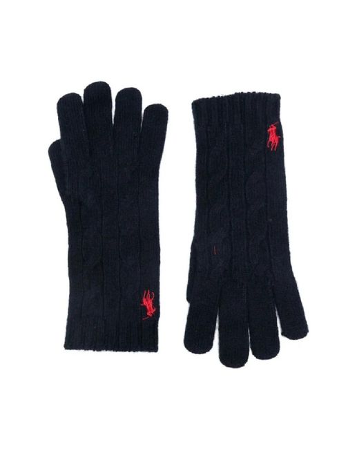 Polo Ralph Lauren Gloves in het Blue