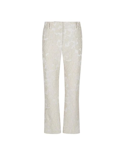 Straight Trousers LaDoubleJ en coloris White