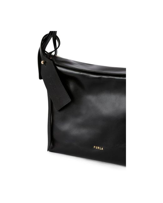 Furla Black Shoulder Bags