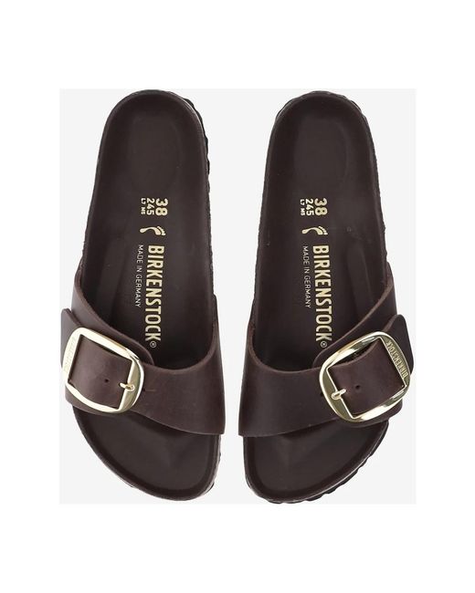 Birkenstock Brown Sliders