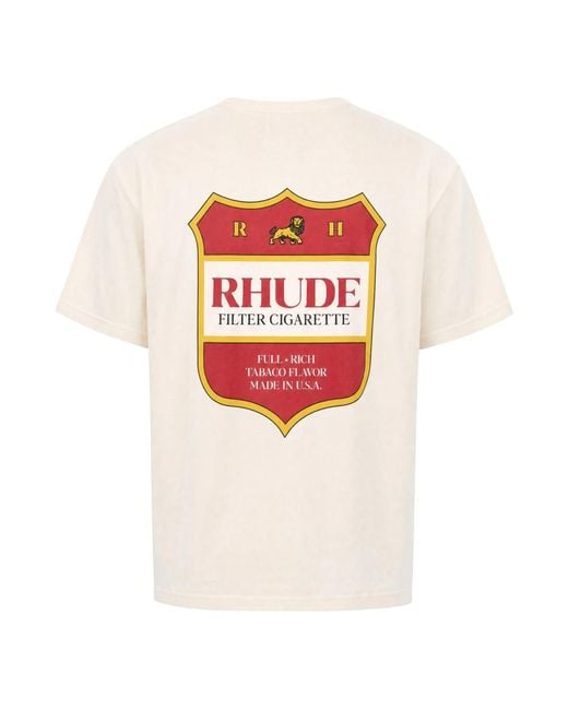 Rhude White T-Shirts for men