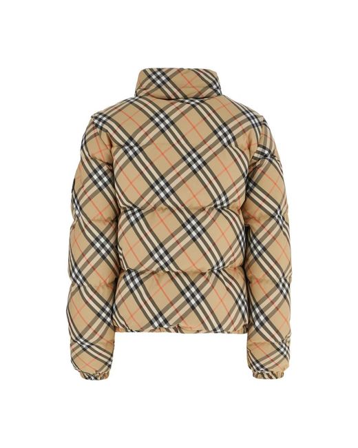 Burberry Metallic Winter Jackets