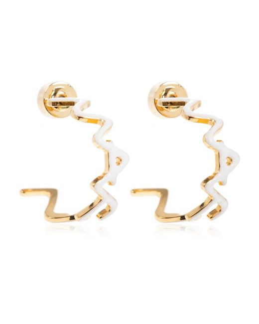 Earrings Marni de color Metallic