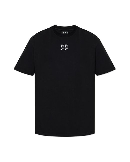 44 Label Group Black T-Shirts for men