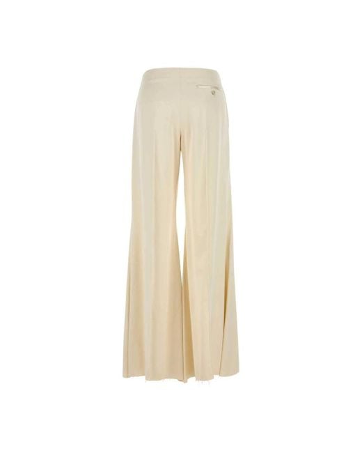 McQueen Natural Wide Trousers