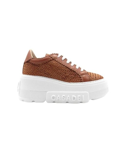 Casadei Brown Sneakers