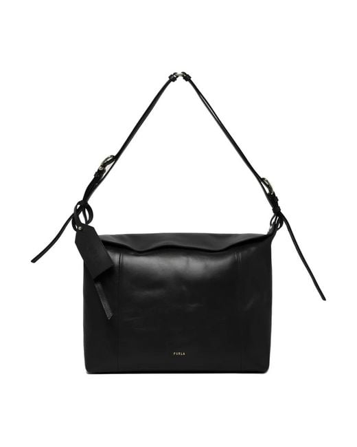 Furla Black Shoulder Bags