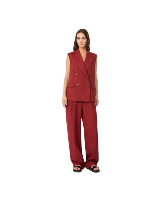 Max Mara Red Vests