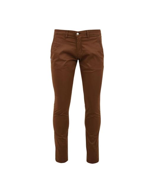 Chinos di Daniele Alessandrini in Brown da Uomo