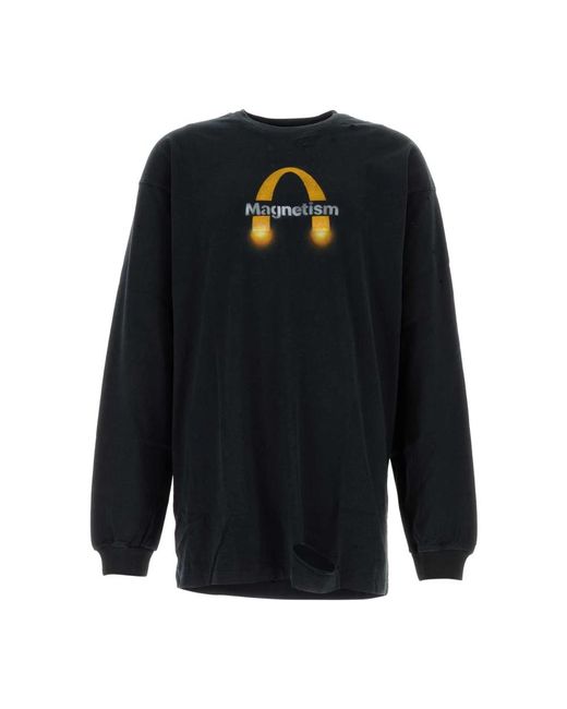 Doublet Blue Long Sleeve Tops for men