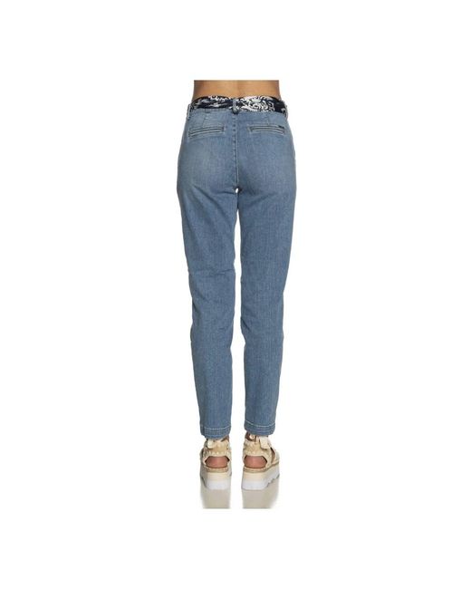 Jeans > slim-fit jeans Liu Jo en coloris Blue