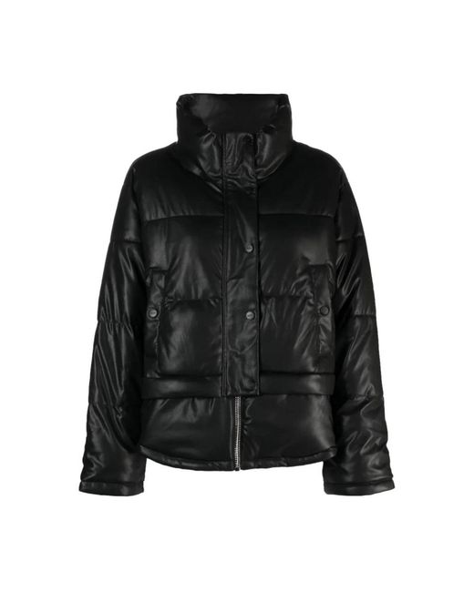 DKNY Black Winter Jackets