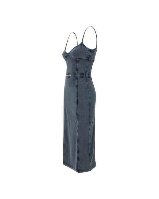 DIESEL Blue Midi Dresses