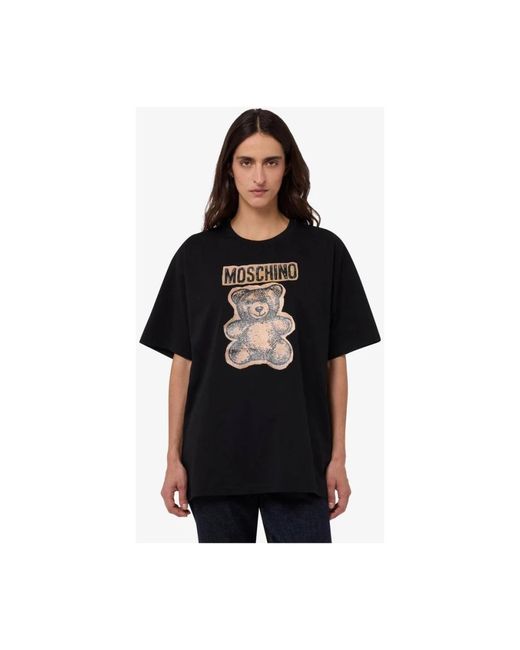 Moschino Black T-Shirts