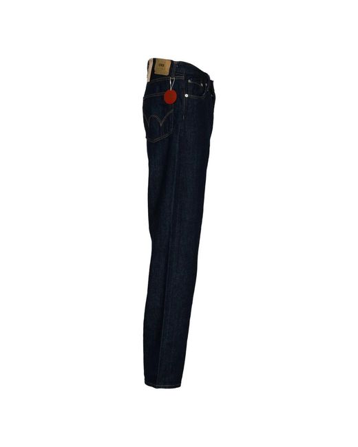 Edwin Jeans ,Blauw ,Straight Jeans in het Blue voor heren
